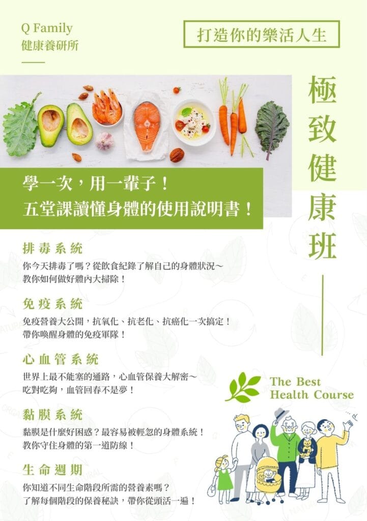 Ｑ養研所-極致健康班